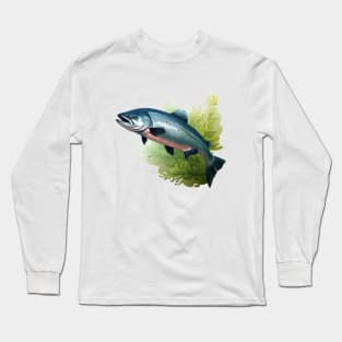 Pacific Northwest Salmon Long Sleeve T-Shirt